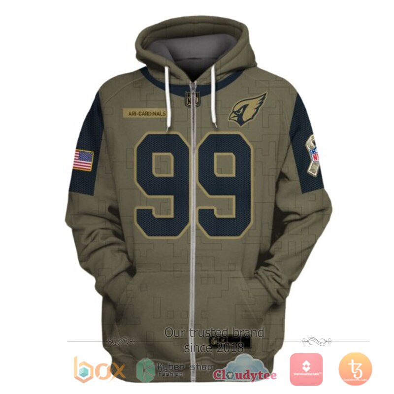 NFL Watt 99 Arizona Cardinals 3d shirt, hoodie 2 NFL Watt 99 Arizona Cardinals 3d shirt hoodie 1