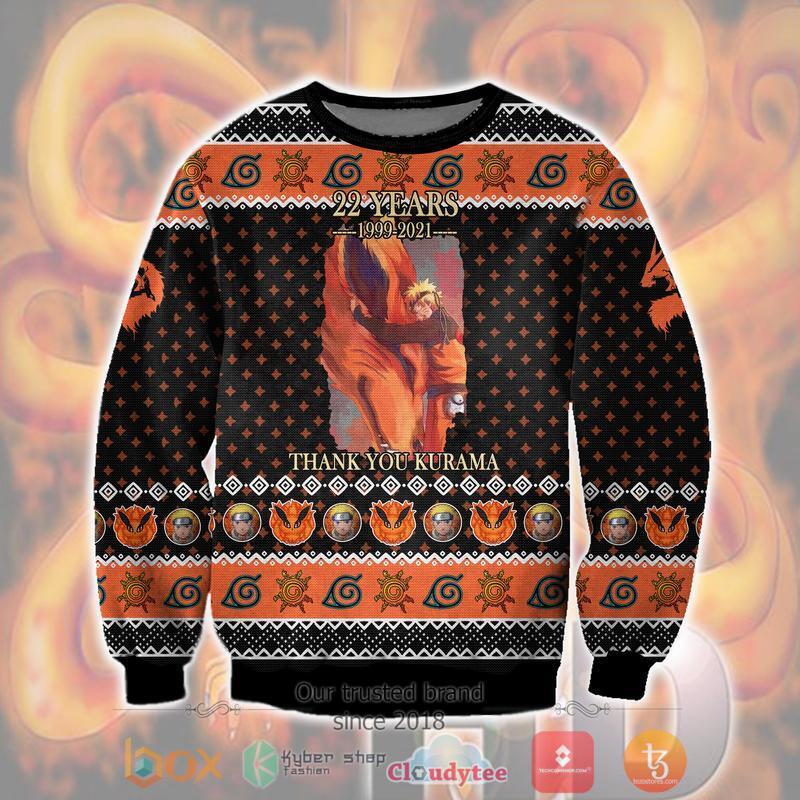 Naruto and Kurama Christmas Sweater