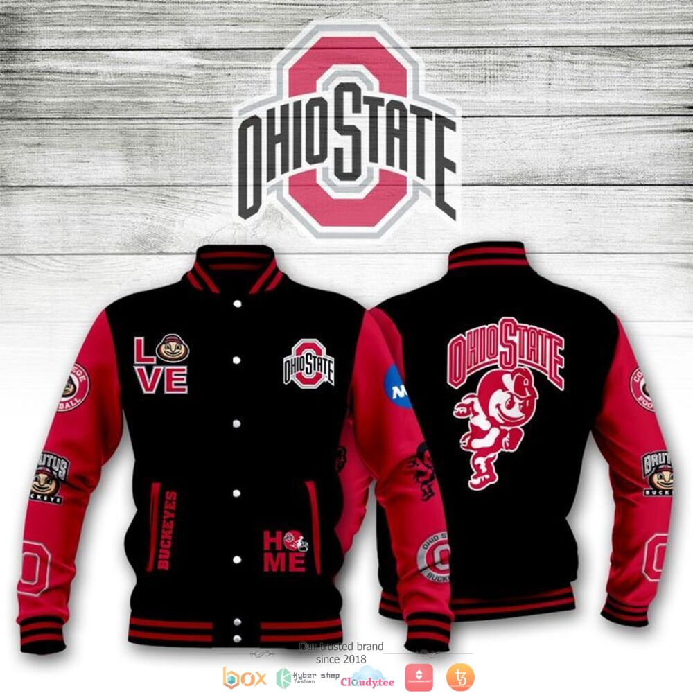 Ohio State Buckeyes Love Home Baseball jacket