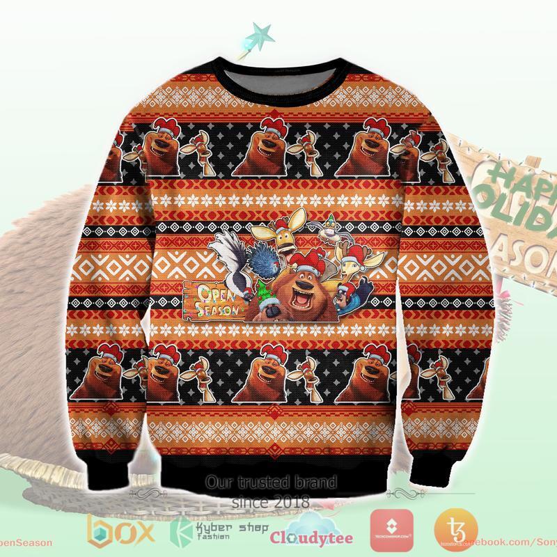 Open Season Christmas Sweater
