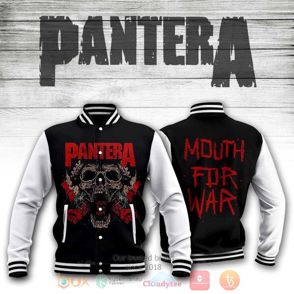 Pantera Mouth For War Basketball Jacket