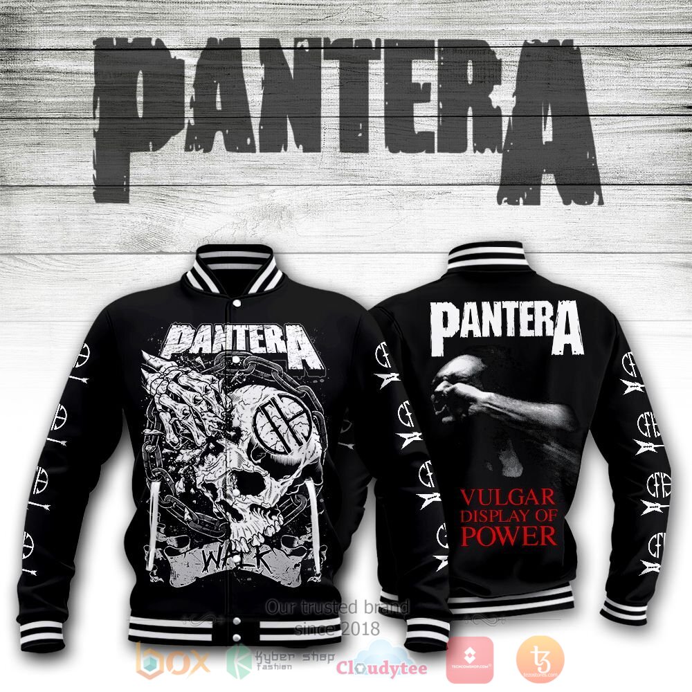 Pantera Vulgar Display Of Power Basketball Jacket