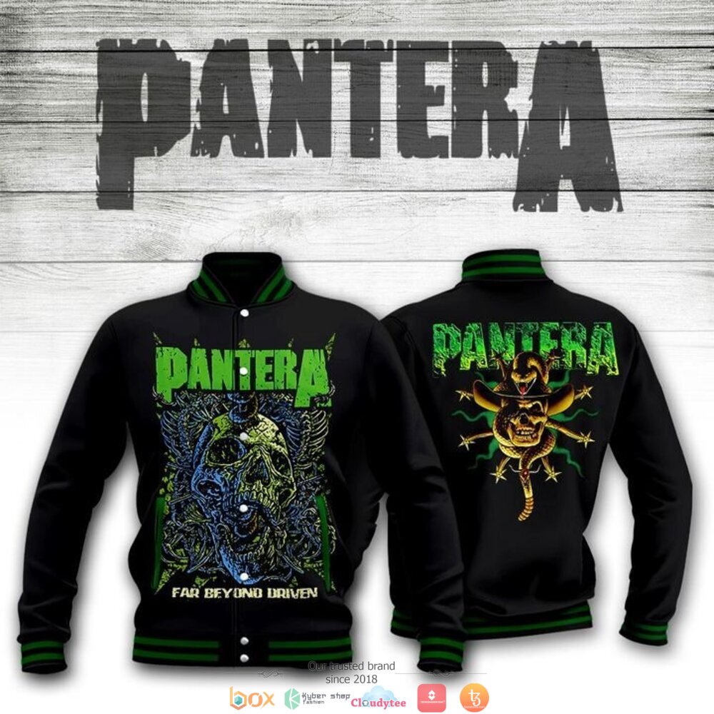 Pantera band Far beyond Driven Baseball jacket