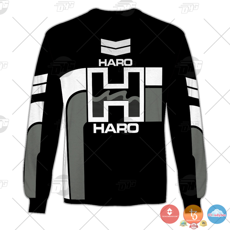 Personalized Haro BMX Racing Black custom jersey shirt, hoodie 4 Personalize Haro BMX Racing Black 3d shirt hoodie 1 2 3