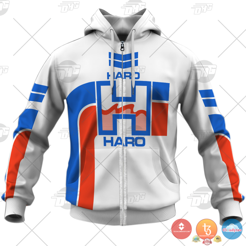 Personalize Haro BMX Racing Red Blue 3d shirt hoodie 1 2 3 4