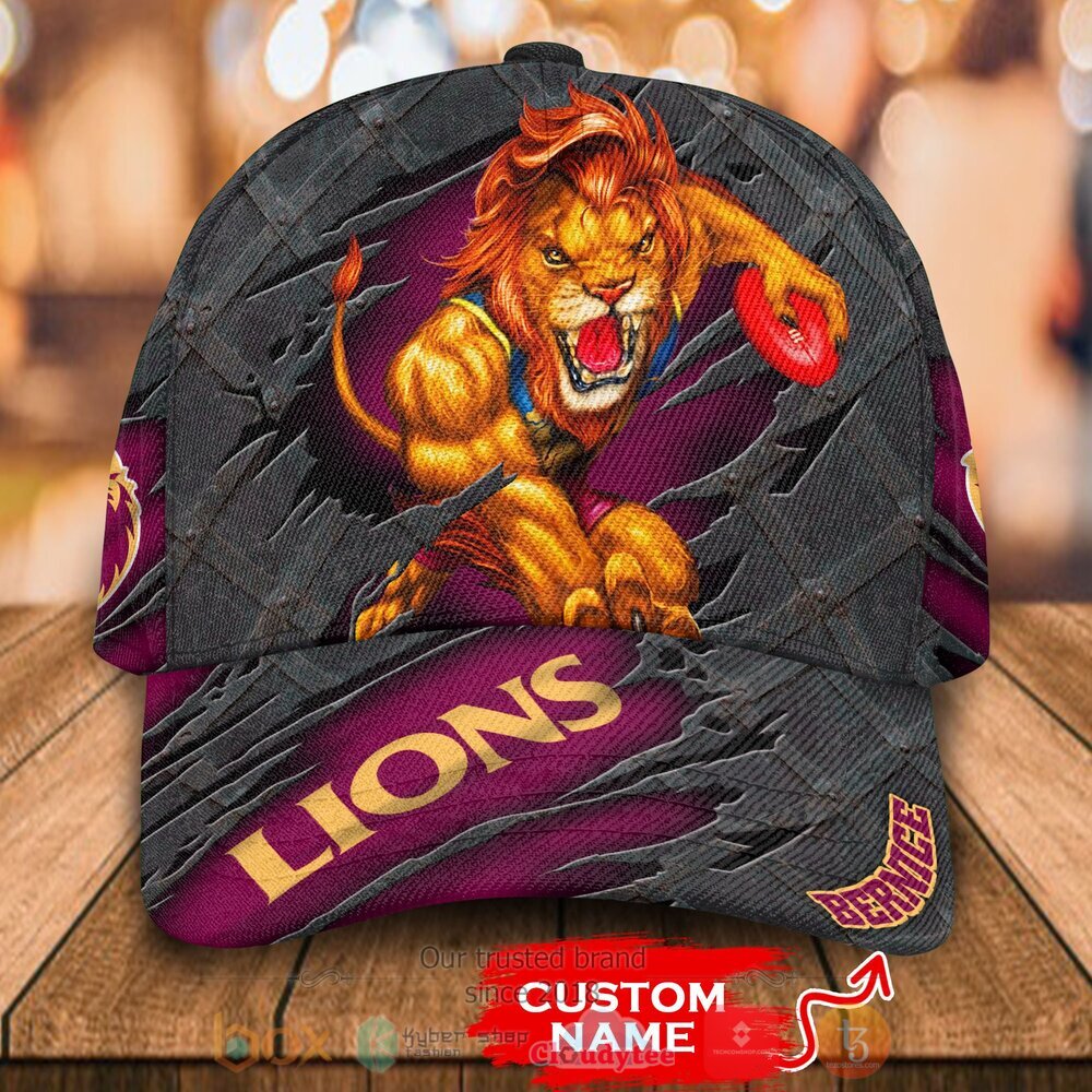 Personalized AFL Brisbane Lions Cap