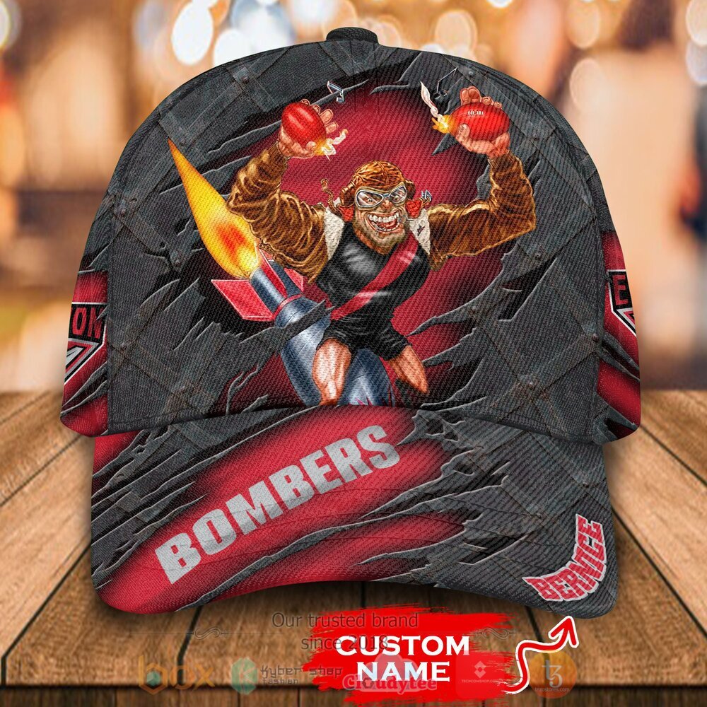 Personalized AFL Essendon Bombers Cap 15 Personalized AFL Essendon Bombers Cap