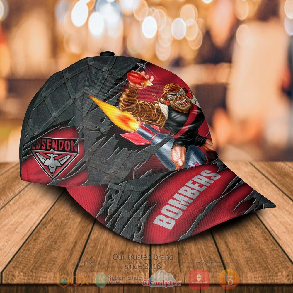 Personalized AFL Essendon Bombers Cap 2 Personalized AFL Essendon Bombers Cap 1