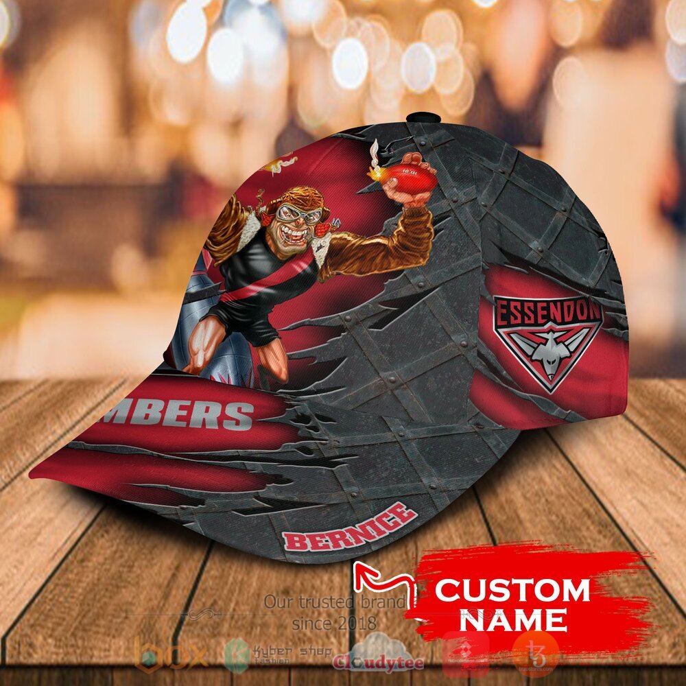Personalized AFL Essendon Bombers Cap 3 Personalized AFL Essendon Bombers Cap 1 2