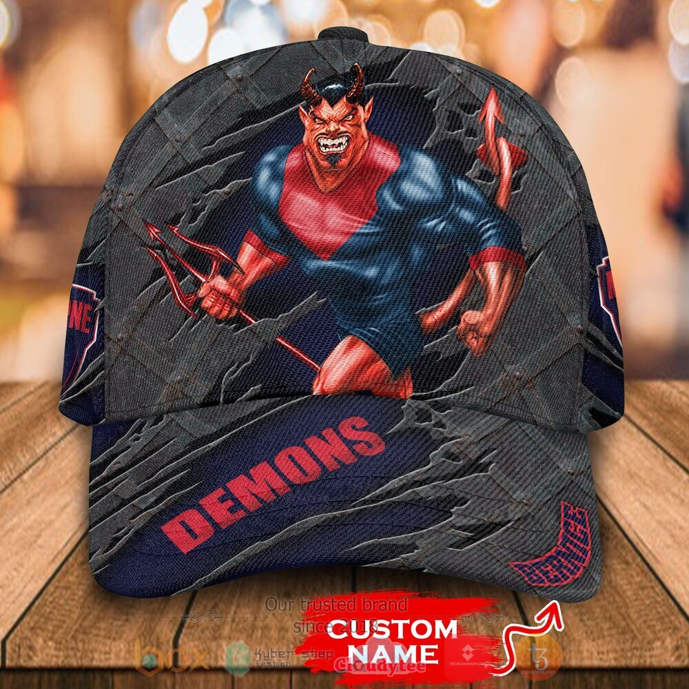 Personalized AFL Melbourne Demons Cap