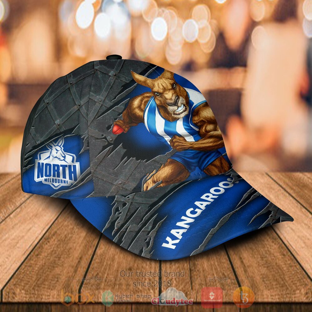 Personalized AFL North Melbourne Kangaroos Cap 2 Personalized AFL North Melbourne Kangaroos Cap 1