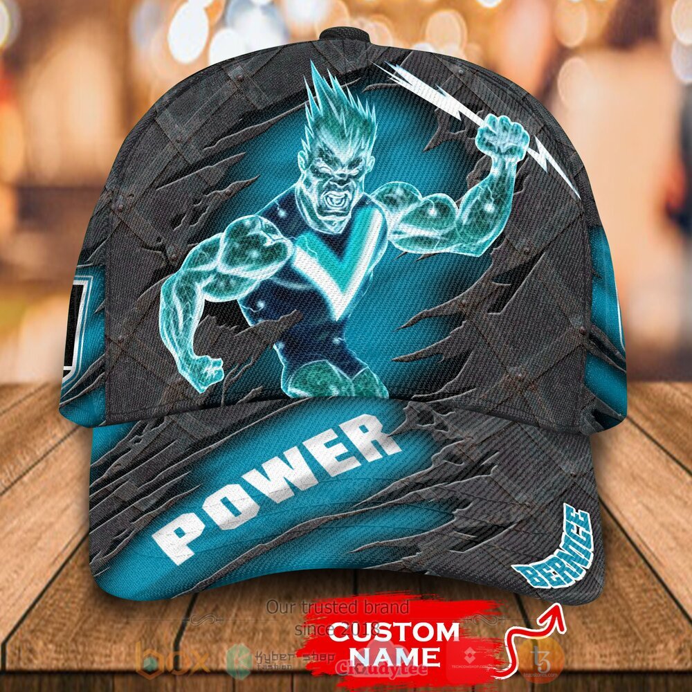 Personalized AFL Port Adelaide Power Cap
