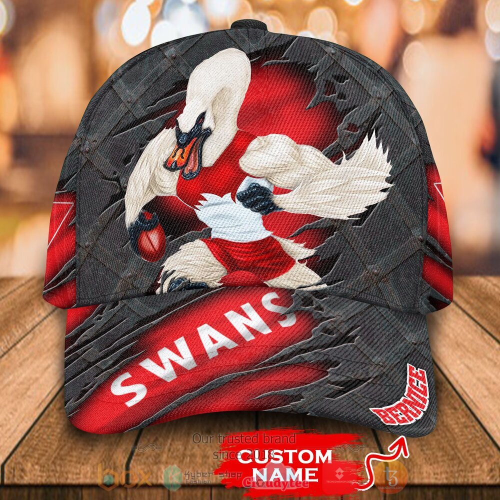 Personalized AFL Sydney Swans Cap