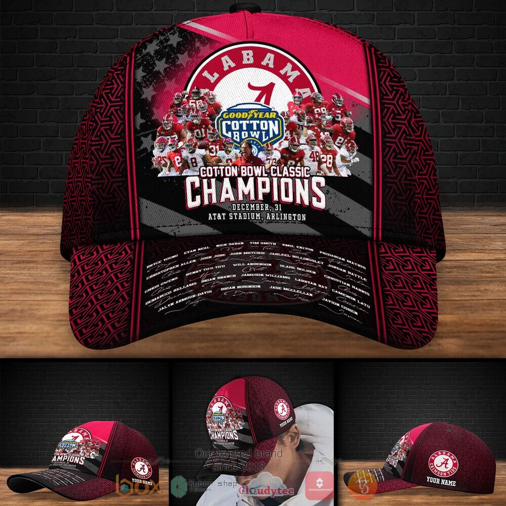 Personalized Alabama Cotton Bowl Classic 2021 Custom Cap