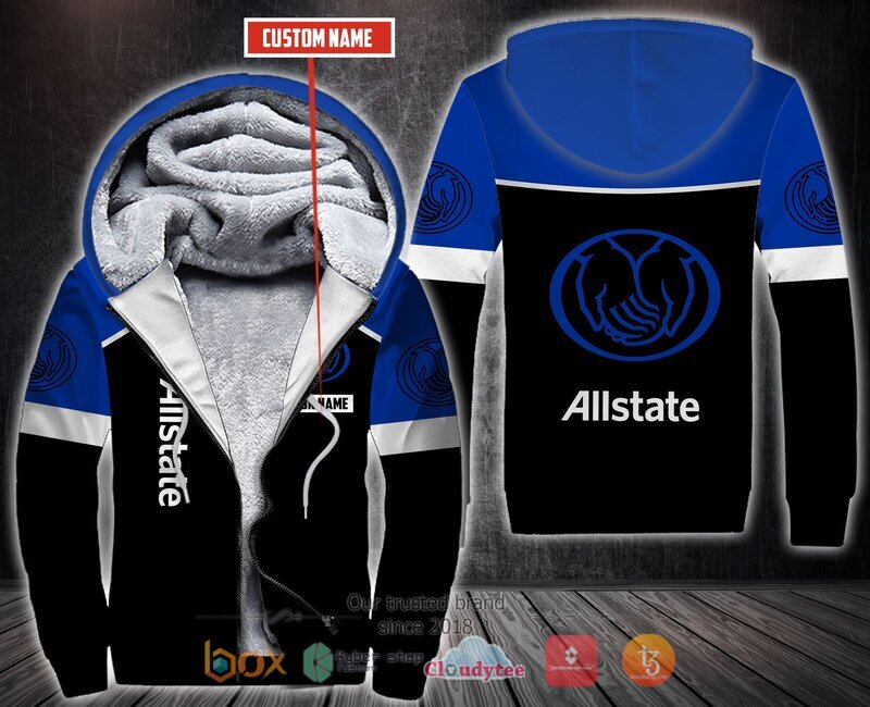 Personalized Allstate Fleece Hoodie