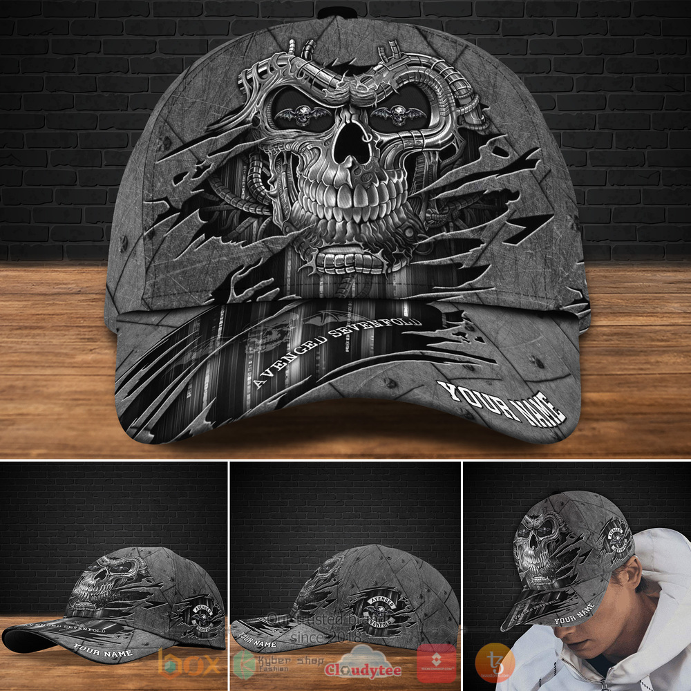 Personalized Avenged Sevenfold Skull Custom cap