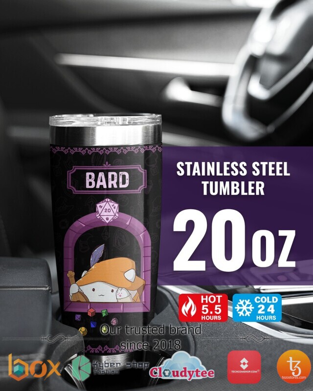 Personalized Bard Everything is better with a soundtrack tumbler 1 2 3 4