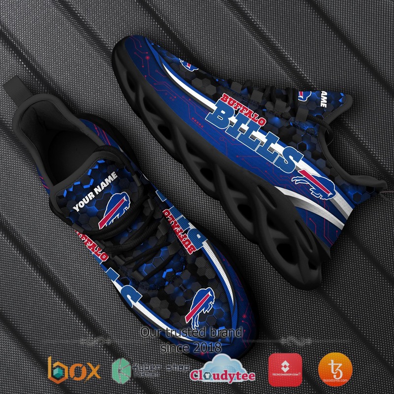 Personalized Buffalo Bills Football Team Clunky Max Soul Shoes