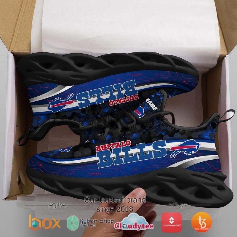 Buffalo Bills Football Team Personalized Clunky Max Soul Sneaker 2 Personalized Buffalo Bills Football Team Clunky Max Soul Shoes 1