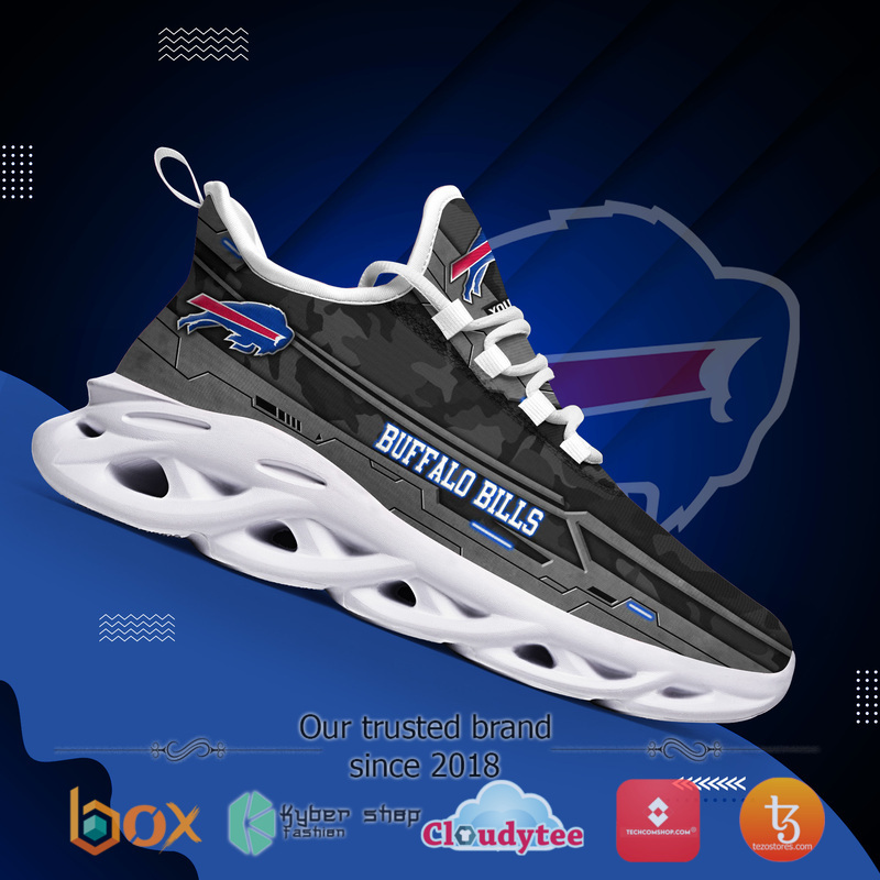 Personalized Buffalo Bills Sport Max Soul Clunky Sneaker 5 Personalized Buffalo Bills Sport Max Soul Clunky Sneaker 1 2 3 4