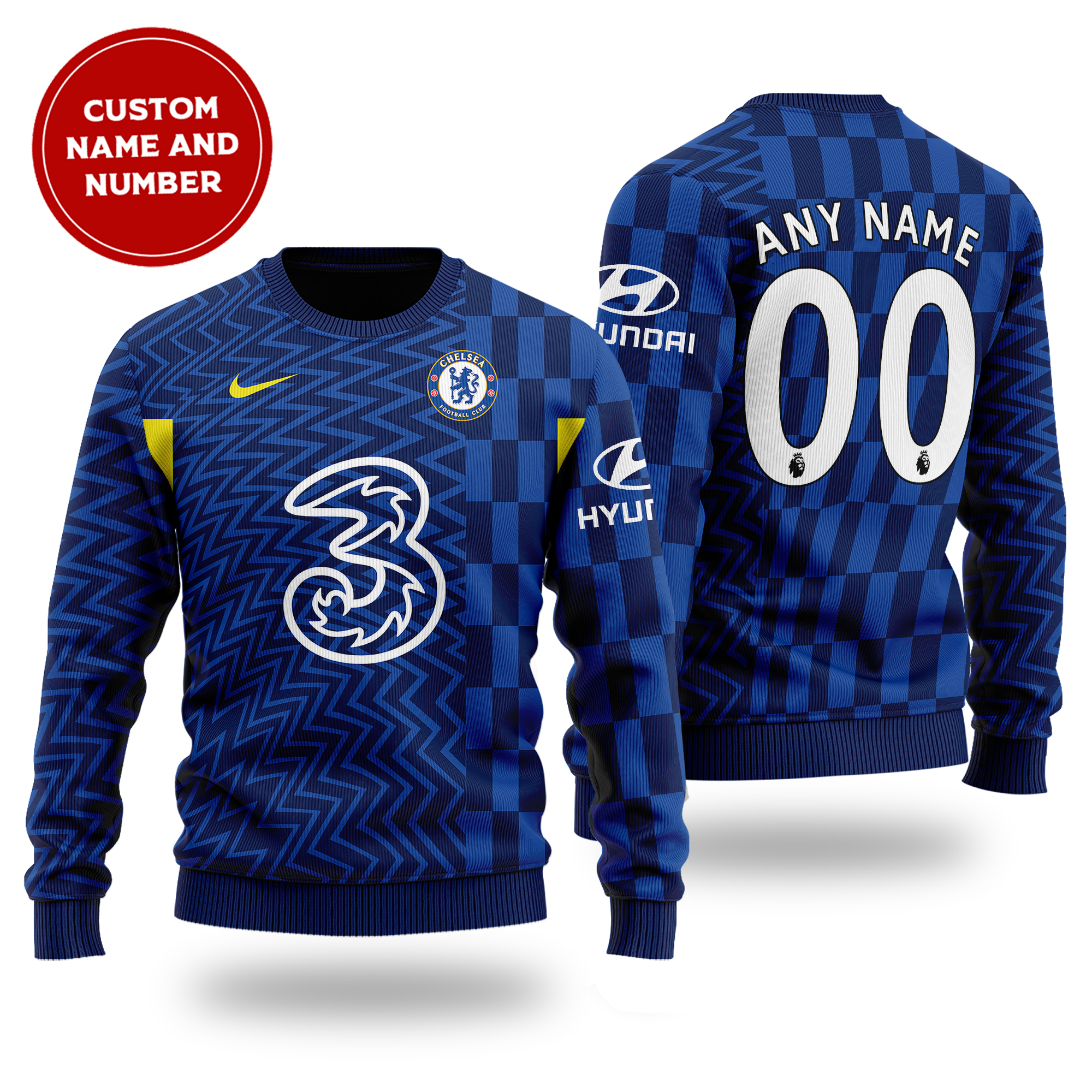Personalized Chelsea Club Christmas Sweater 3 Personalized Chelsea Club Christmas Sweater