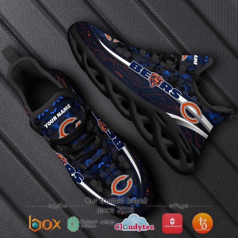 Personalized Chicago Bears Football Team Clunky Max Soul Shoes