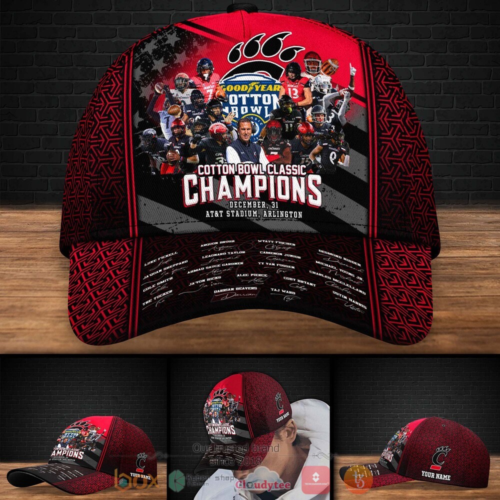 Personalized Cincinnati Bearcats Cotton Bowl Classic 2021 Custom Cap