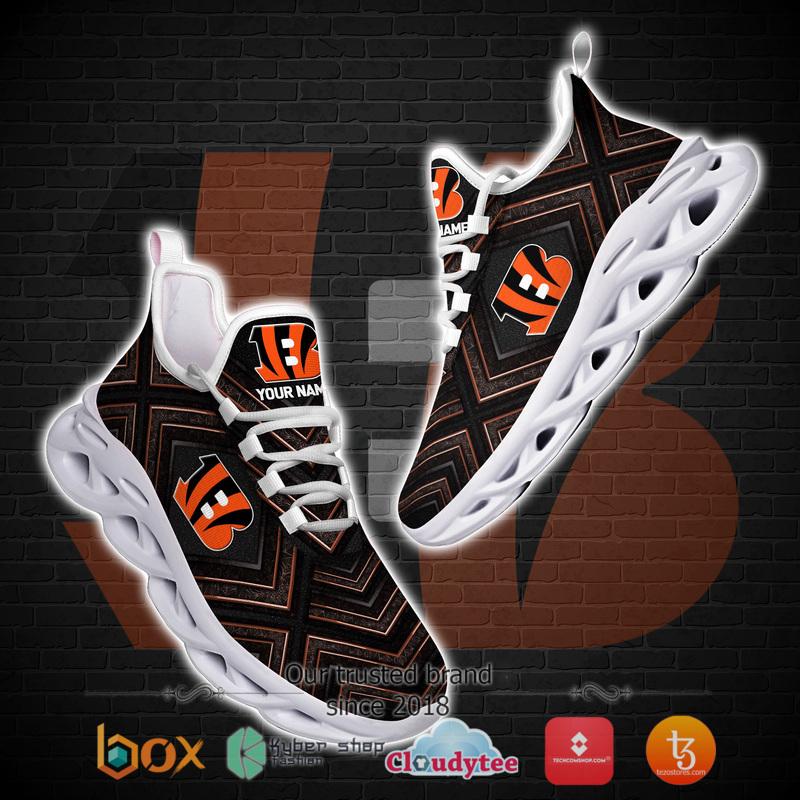 Personalized Cincinnati Bengals Custom Clunky max soul shoes 1 2 3 4 5