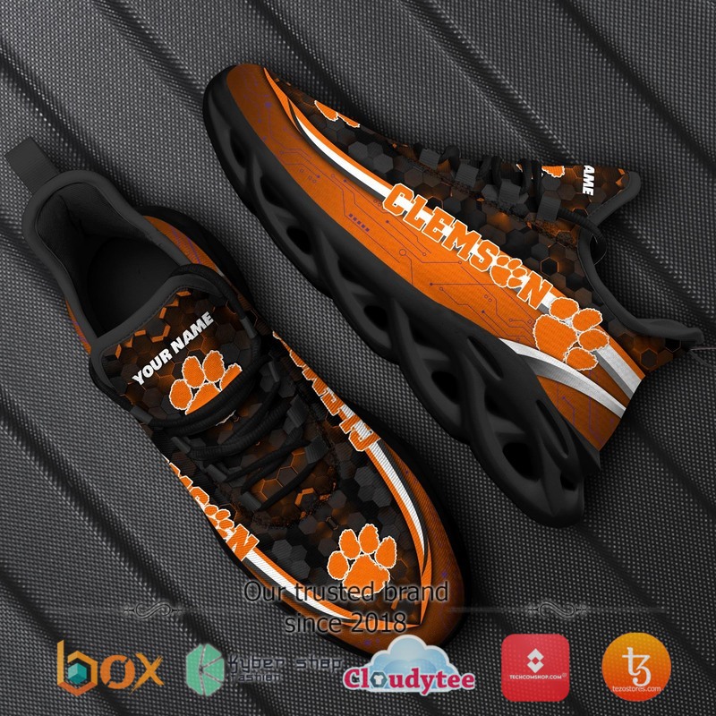 Personalized Clemson Tigers Football Team Max Soul Clunky Sneaker