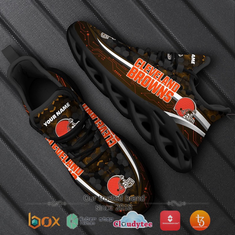 Personalized Cleveland Browns Football Team Clunky Max Soul Shoes