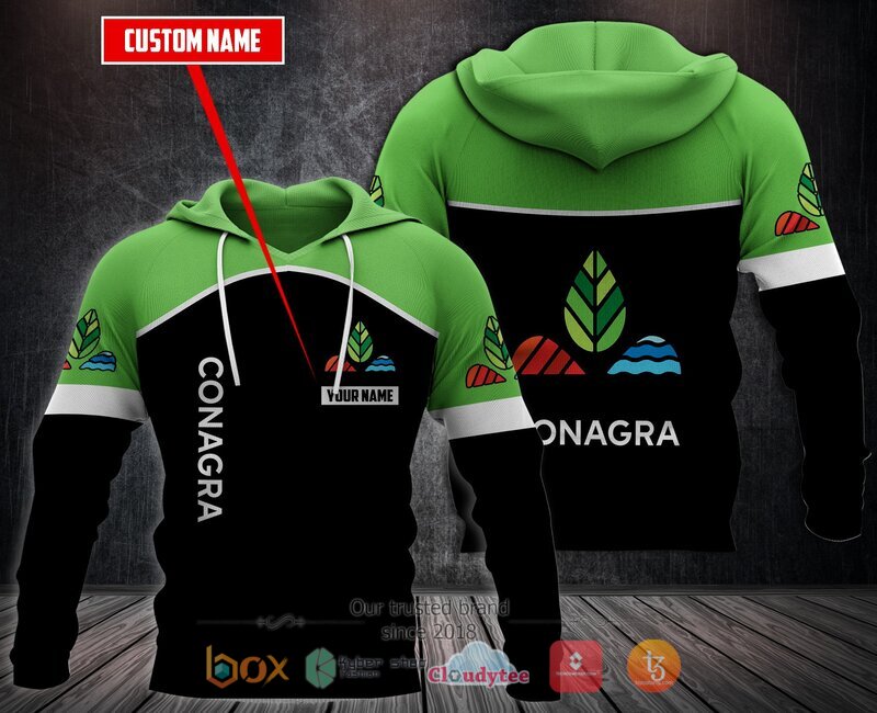 Personalized Conagra Fleece Hoodie 2 Personalized Conagra Fleece Hoodie 1