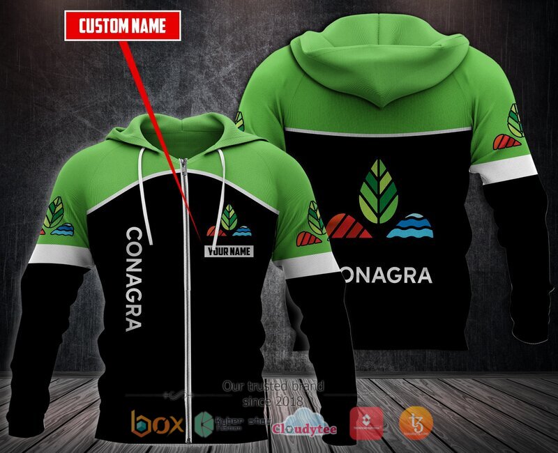 Personalized Conagra Fleece Hoodie 3 Personalized Conagra Fleece Hoodie 1 2