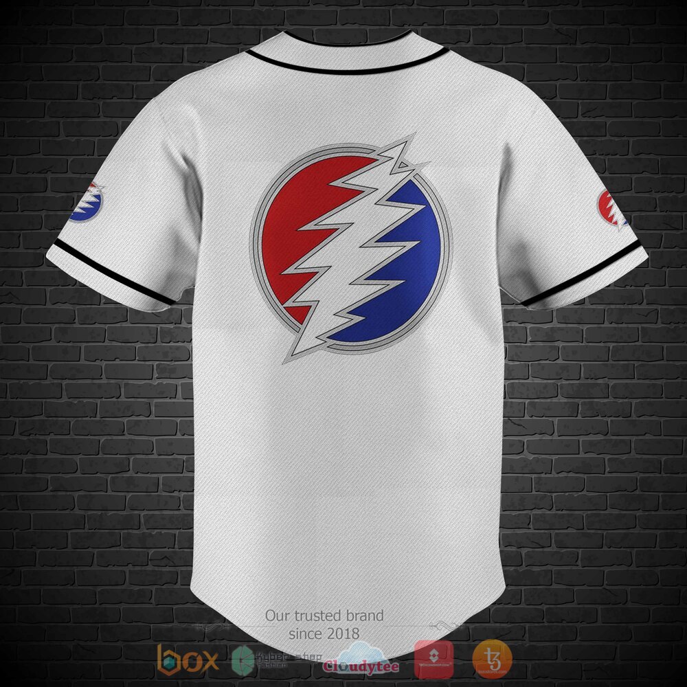 Personalized Dead Company custom baseball jersey shirt 2 Personalized Dead Company custom baseball jersey 1