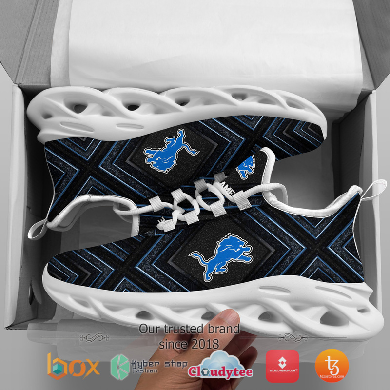Personalized Detroit Lions Custom Clunky max soul shoes