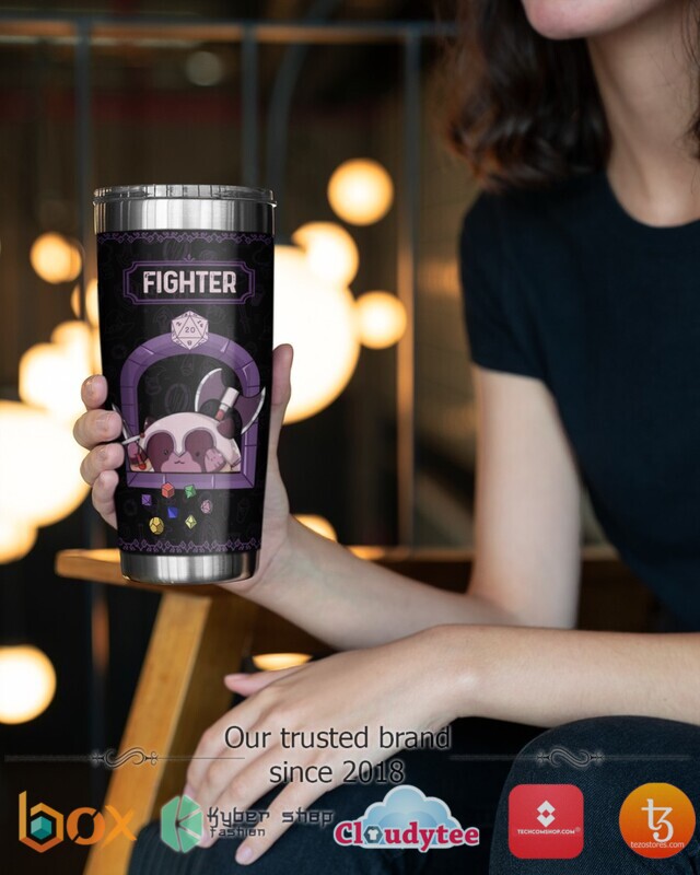 Personalized Fighter Every Adventuring party needs a meat shield tumbler 1 2 3 4 5