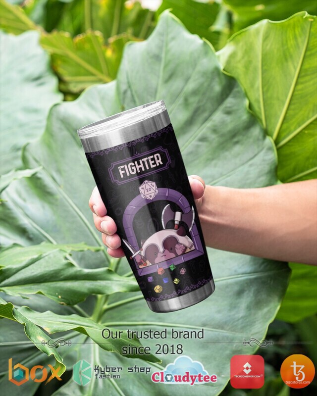 Personalized Fighter Every Adventuring party needs a meat shield tumbler 1 2 3 4 5 6 7