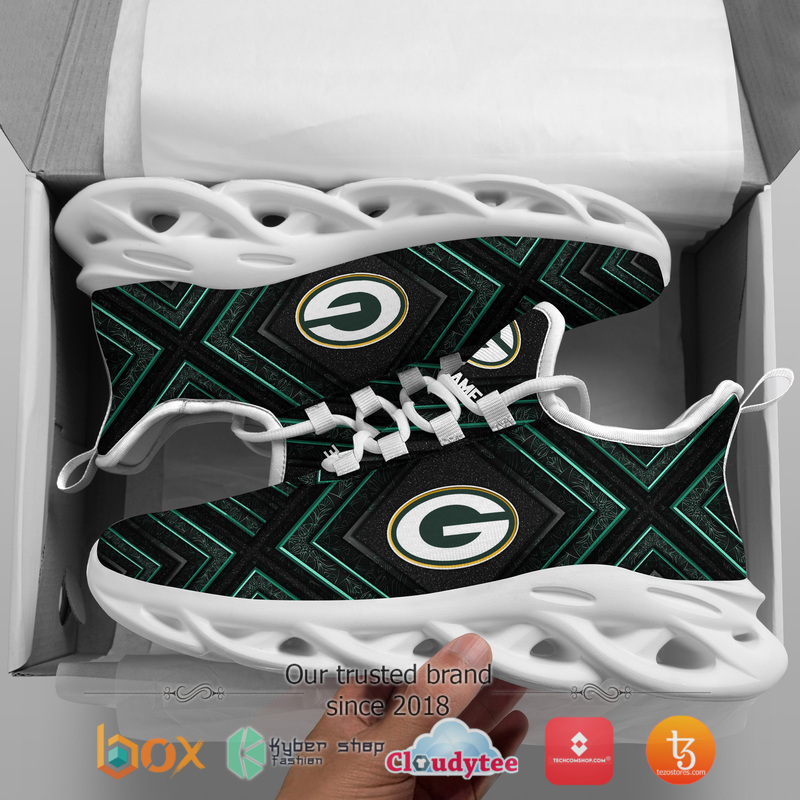 Personalized Green Bay Packers Custom Clunky max soul shoes