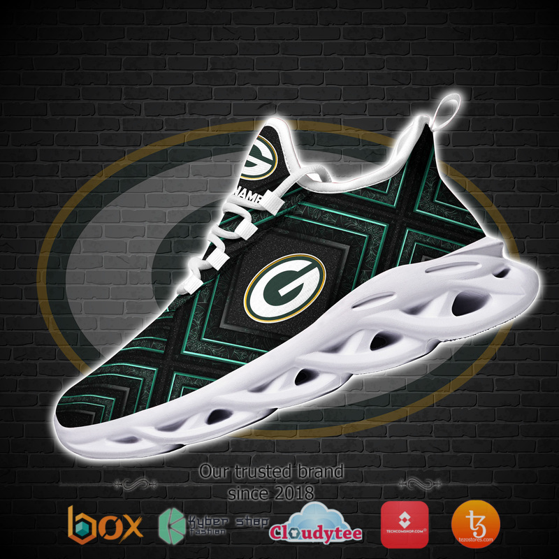 Green Bay Packers Personalized Custom Clunky max soul Sneaker 2 Personalized Green Bay Packers Custom Clunky max soul shoes 1