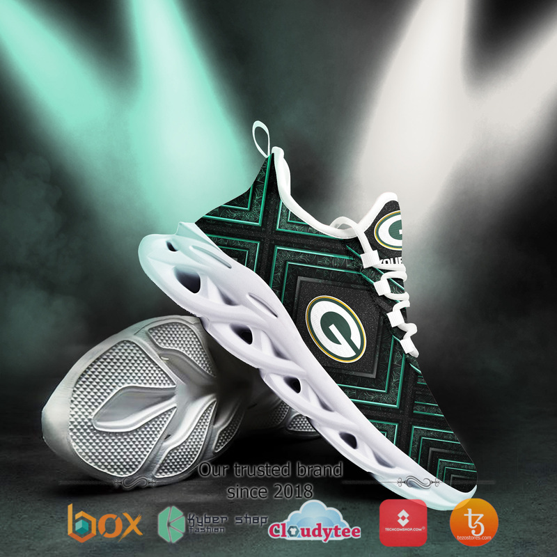 Green Bay Packers Personalized Custom Clunky max soul Sneaker 3 Personalized Green Bay Packers Custom Clunky max soul shoes 1 2