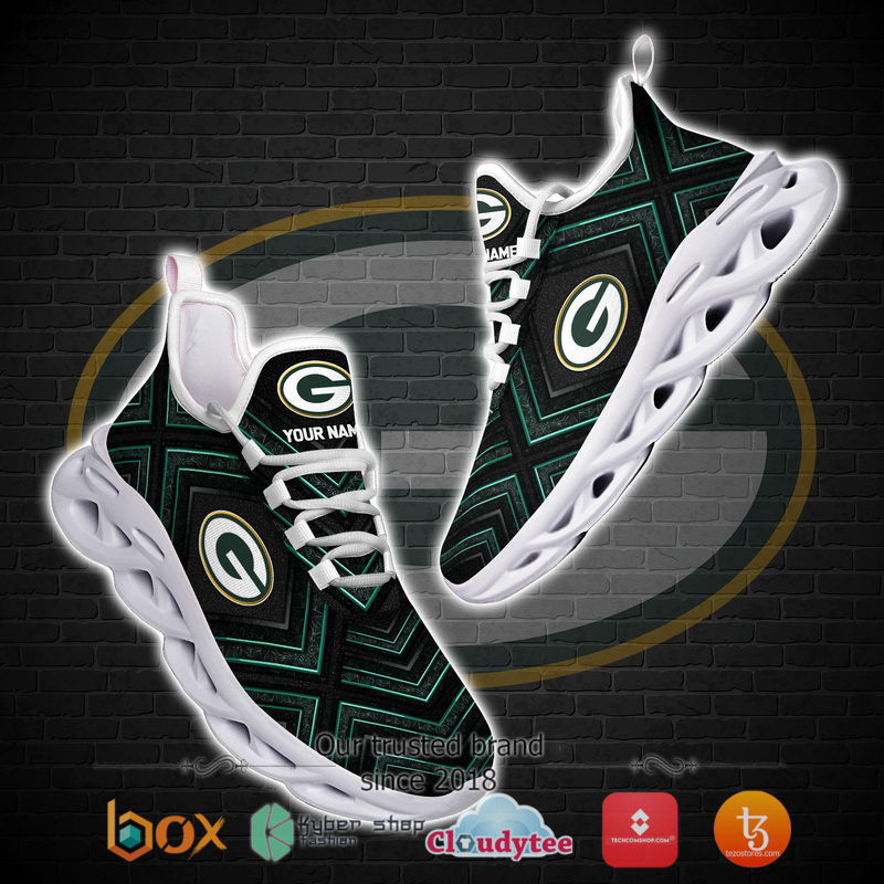 Green Bay Packers Personalized Custom Clunky max soul Sneaker 6 Personalized Green Bay Packers Custom Clunky max soul shoes 1 2 3 4 5