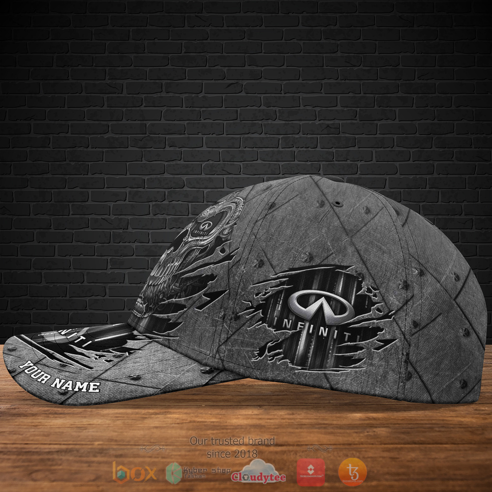 Personalized Skull Infiniti Custom hat Cap 3 Personalized Infiniti Skull Custom cap 1 2