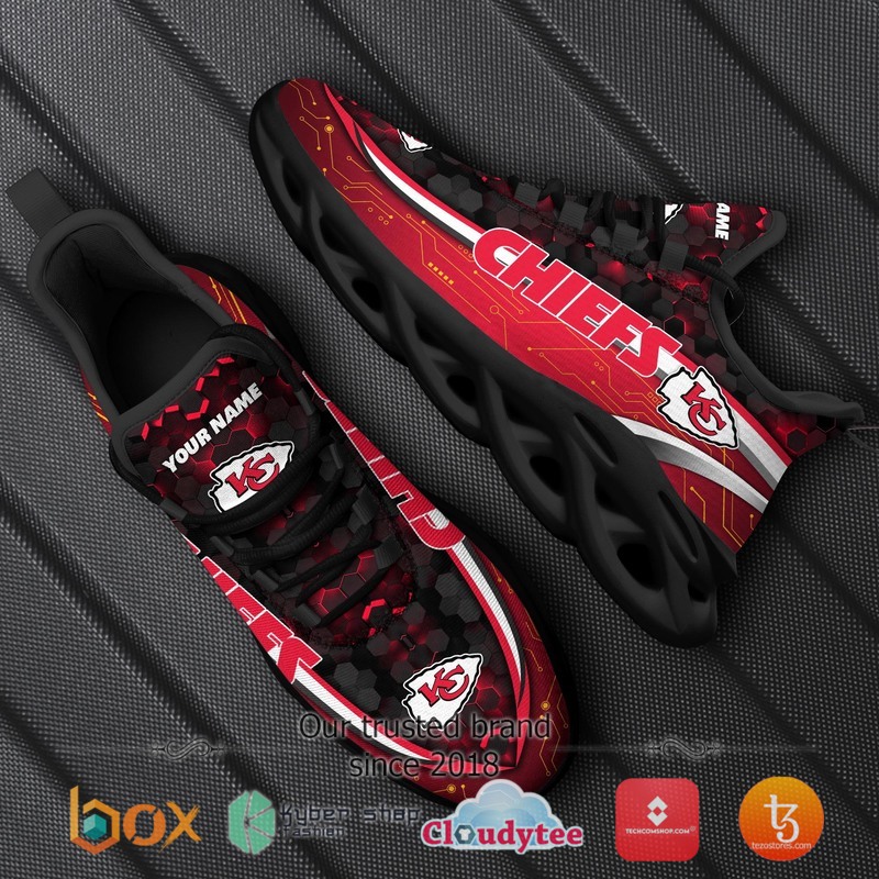 Personalized Kansas City Chiefs Football Team Max Soul Clunky Sneaker