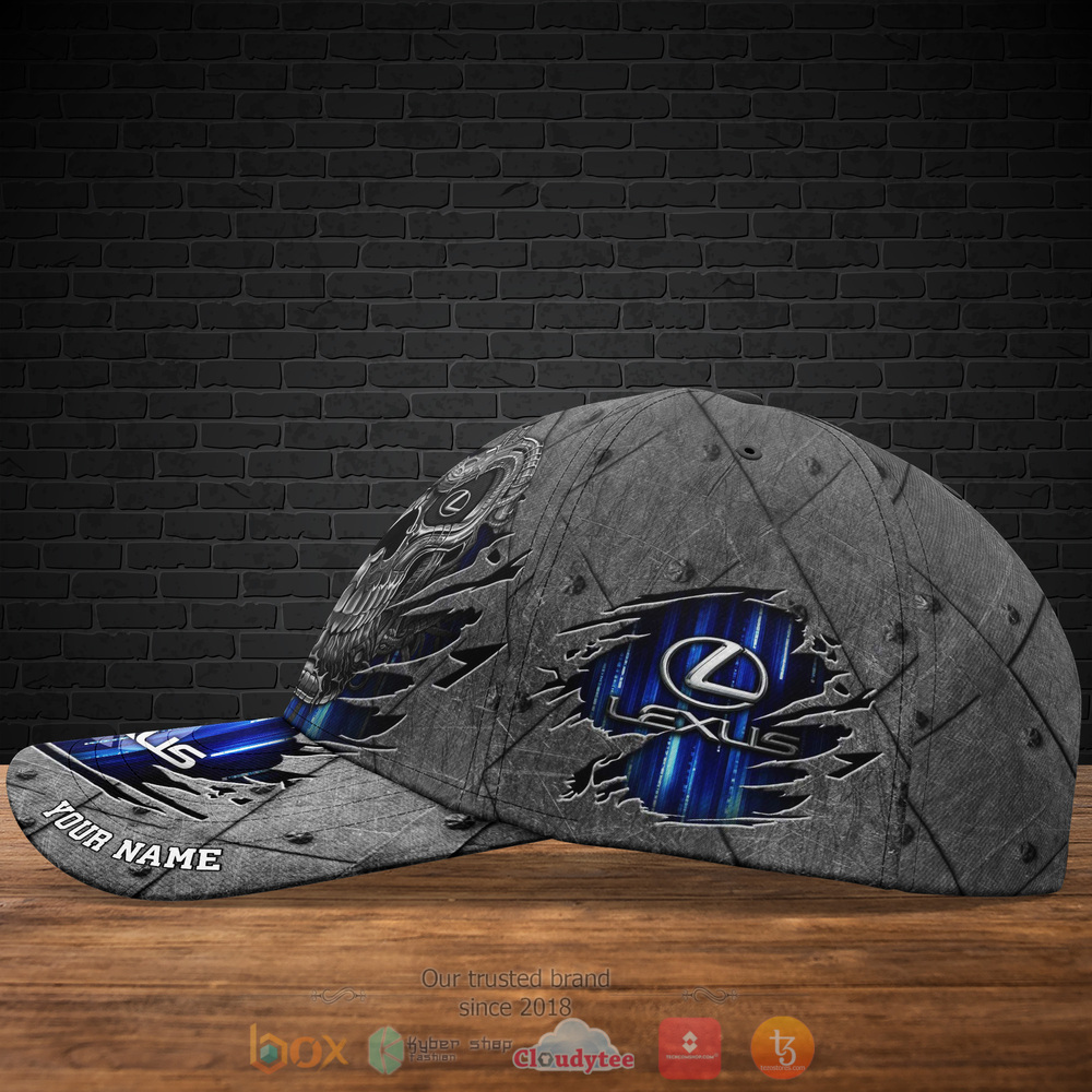 Personalized Skull Lexus Custom hat Cap 3 Personalized Lexus Skull Custom cap 1 2