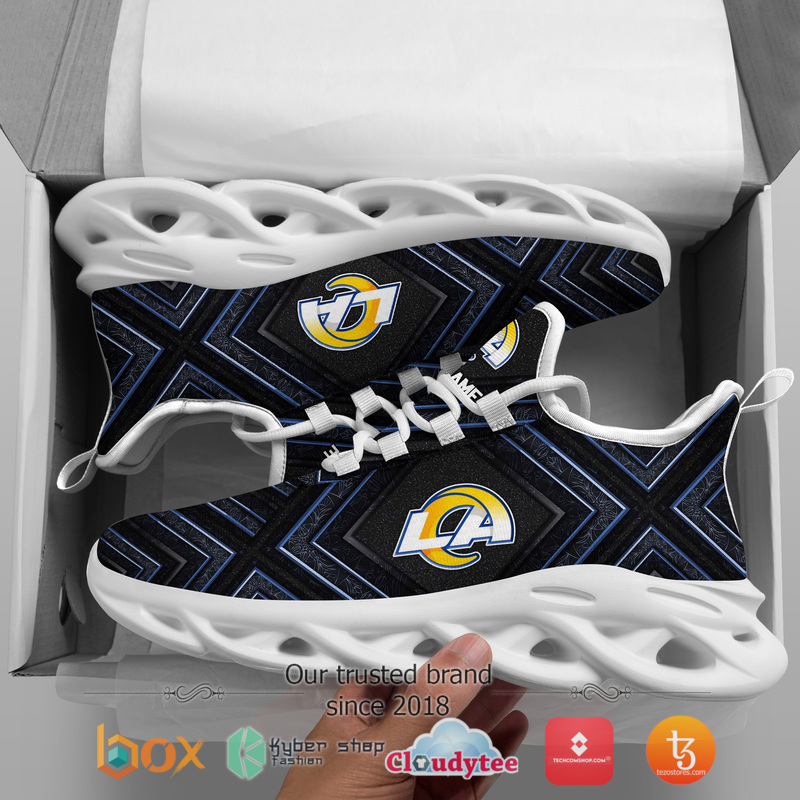 Personalized Los Angeles Rams Custom Clunky max soul shoes