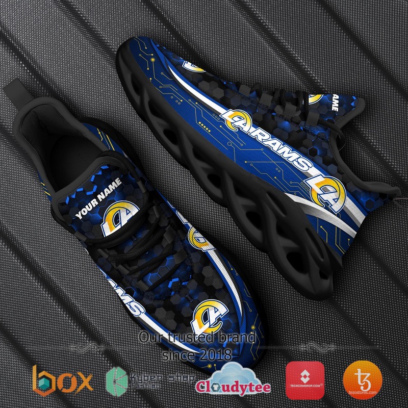 Personalized Los Angeles Rams Football Team Max Soul Clunky Sneaker 8 Personalized Los Angeles Rams Football Team Max Soul Clunky Sneaker