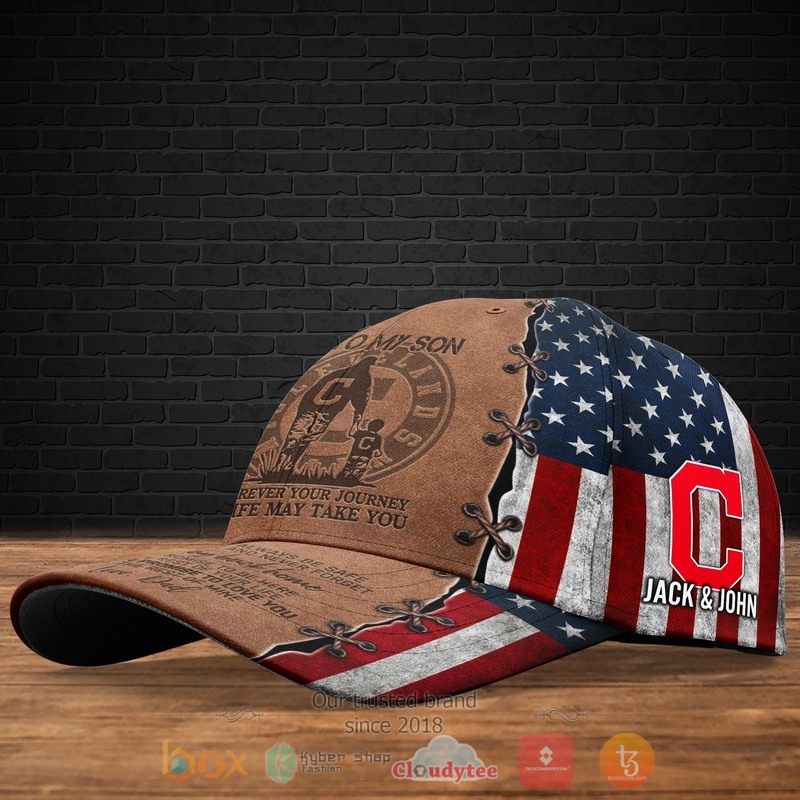 Personalized MLB Cleveland Indians Sport Cap 1