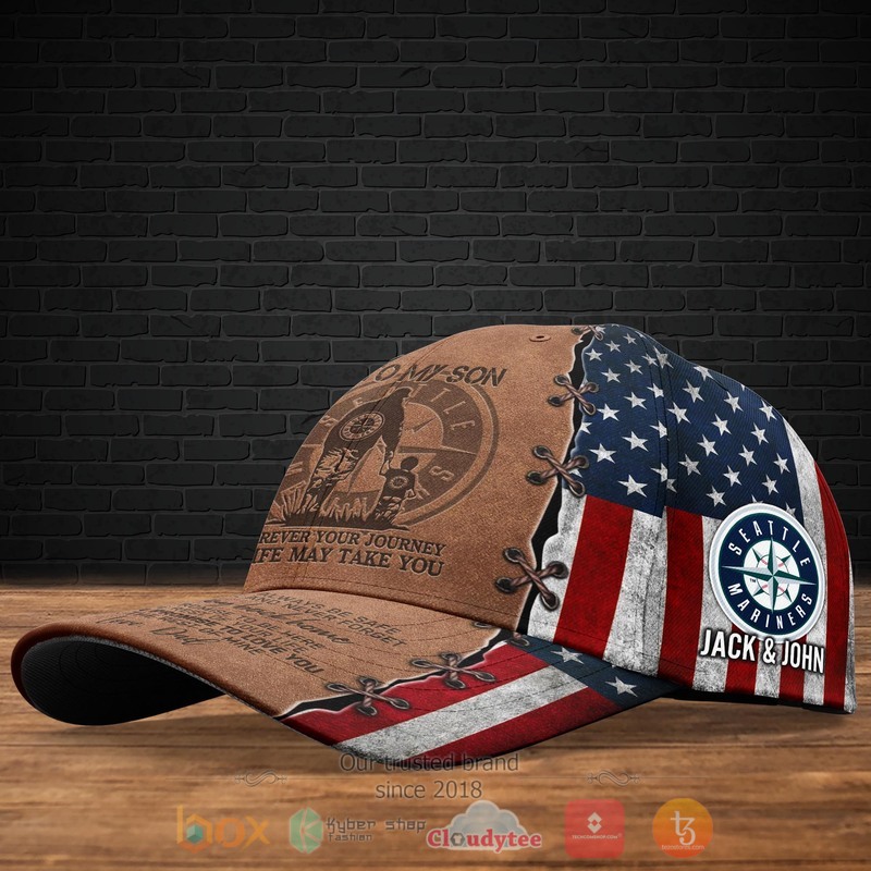 Personalized MLB Seattle Mariners Sport Cap 1