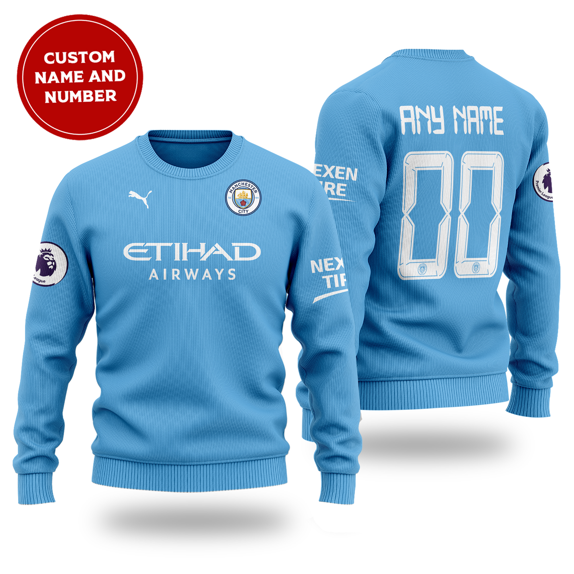 Personalized Manchester City Christmas Sweater