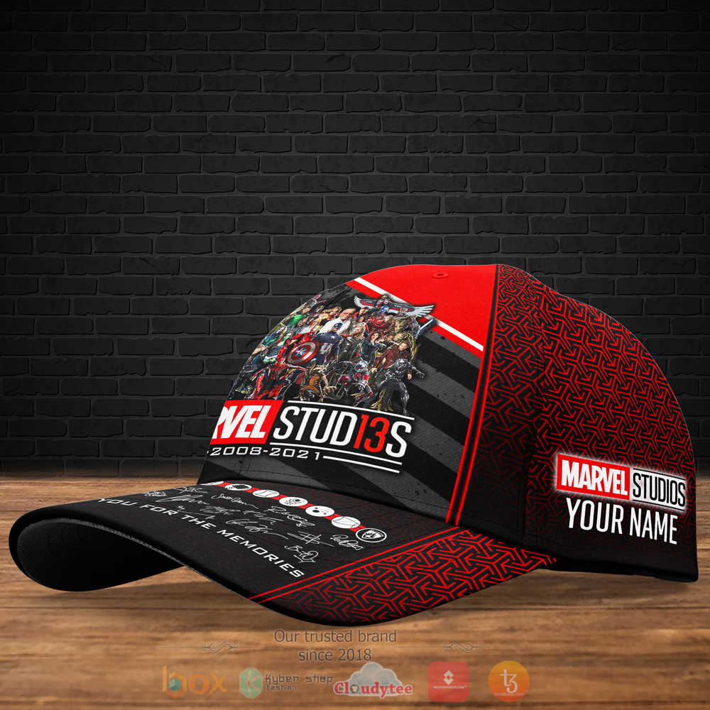 Personalized Marvel Studio Witth Signatures Custom hat Cap 2 Personalized Marvel Studio Witth Signatures Custom Cap 1