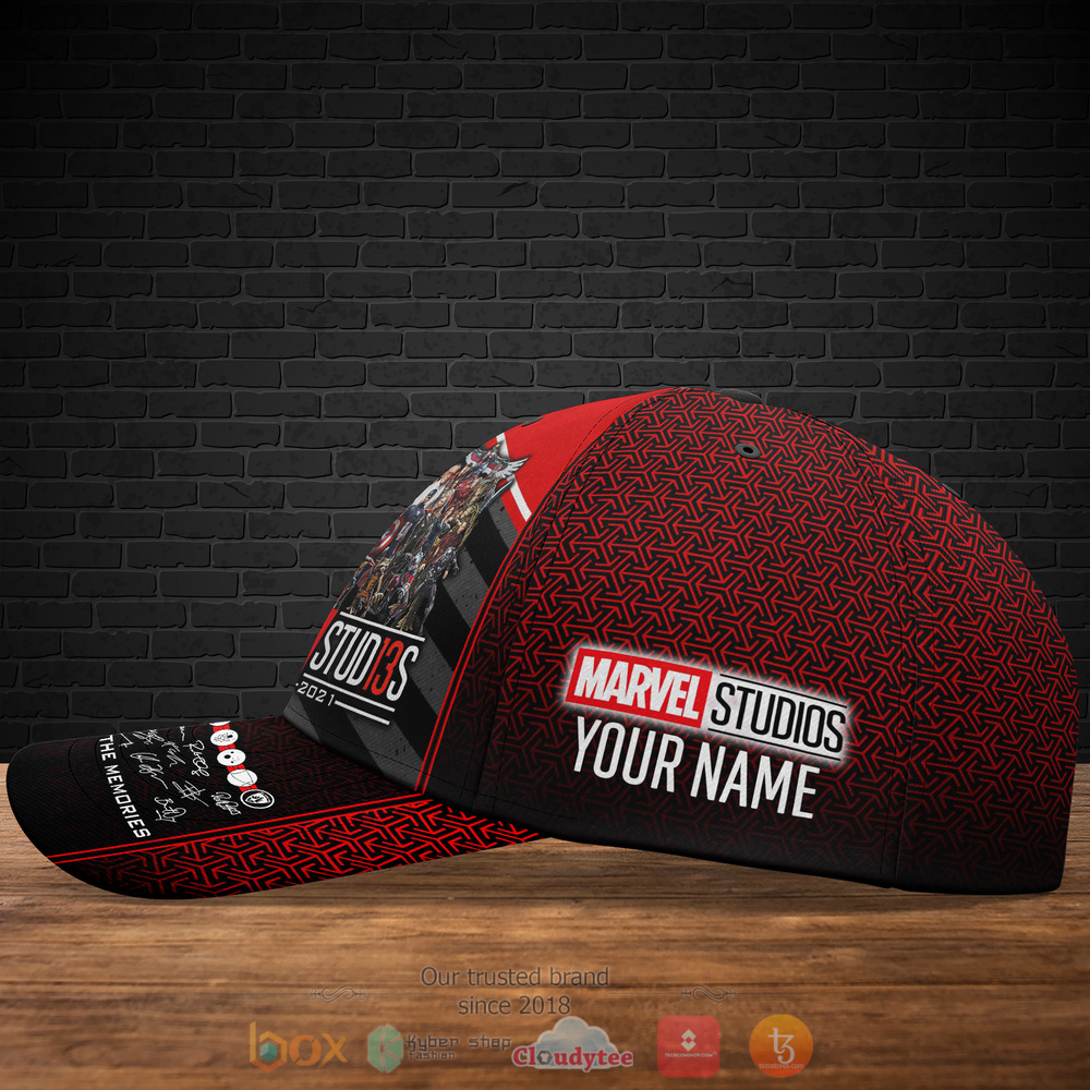 Personalized Marvel Studio Witth Signatures Custom hat Cap 3 Personalized Marvel Studio Witth Signatures Custom Cap 1 2